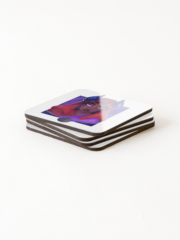 Thumbnail 4 of 5, Coasters (Set of 4), Bad Times designed and sold by RileyLFox.