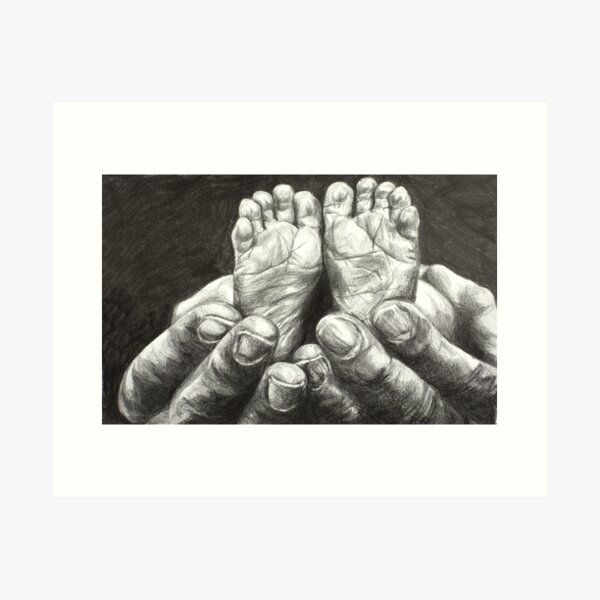 Baby Feet Line Art SVG Cut file by Creative Fabrica Crafts · Creative  Fabrica