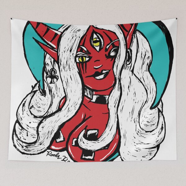 Item preview, Rockabilly Succubus Tattoo  #1 designed and sold by PoesUnderstudy.