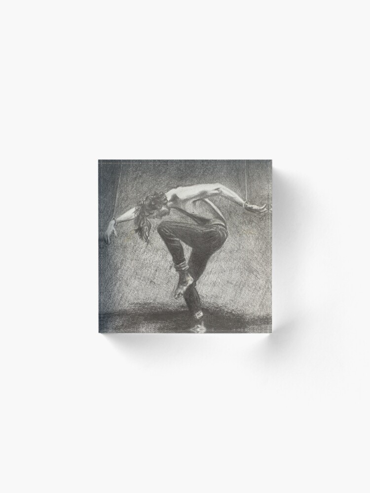 Alternate view of Man in Bondage - Fernal Files Cover Acrylic Block