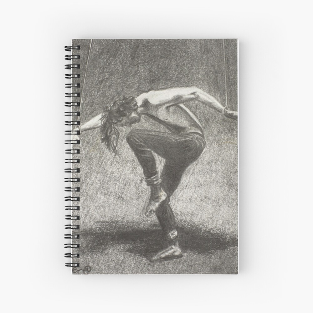 Man in Bondage - Fernal Files Cover Spiral Notebook