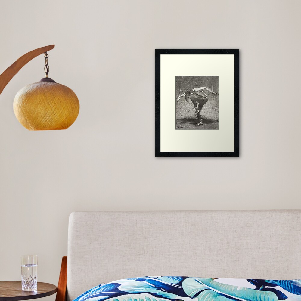 Man in Bondage - Fernal Files Cover Framed Art Print