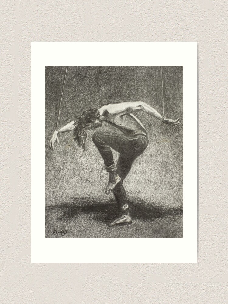 Alternate view of Man in Bondage - Fernal Files Cover Art Print