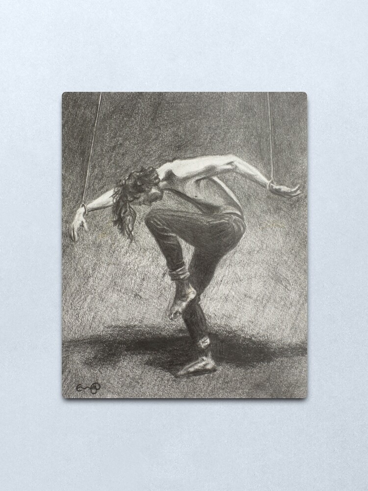 Alternate view of Man in Bondage - Fernal Files Cover Metal Print