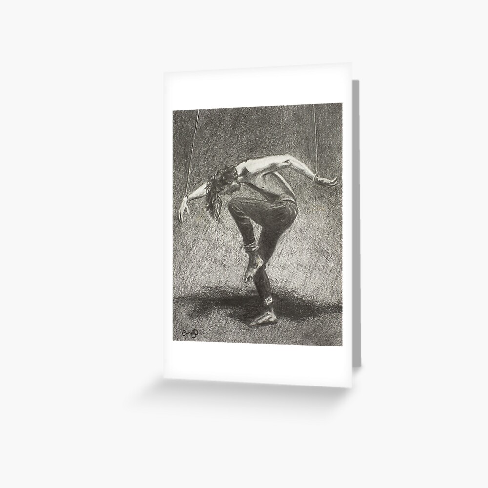 Man in Bondage - Fernal Files Cover Greeting Card