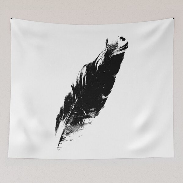 Item preview, Sacred Feather Modern Photo Art designed and sold by Queen City  Craftworks.
