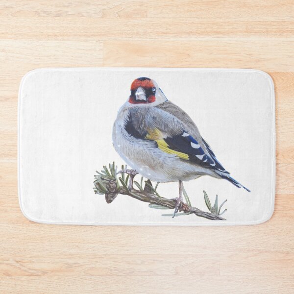 Item preview, hand pencil drawn Goldfinch designed and sold by cathyscreations.