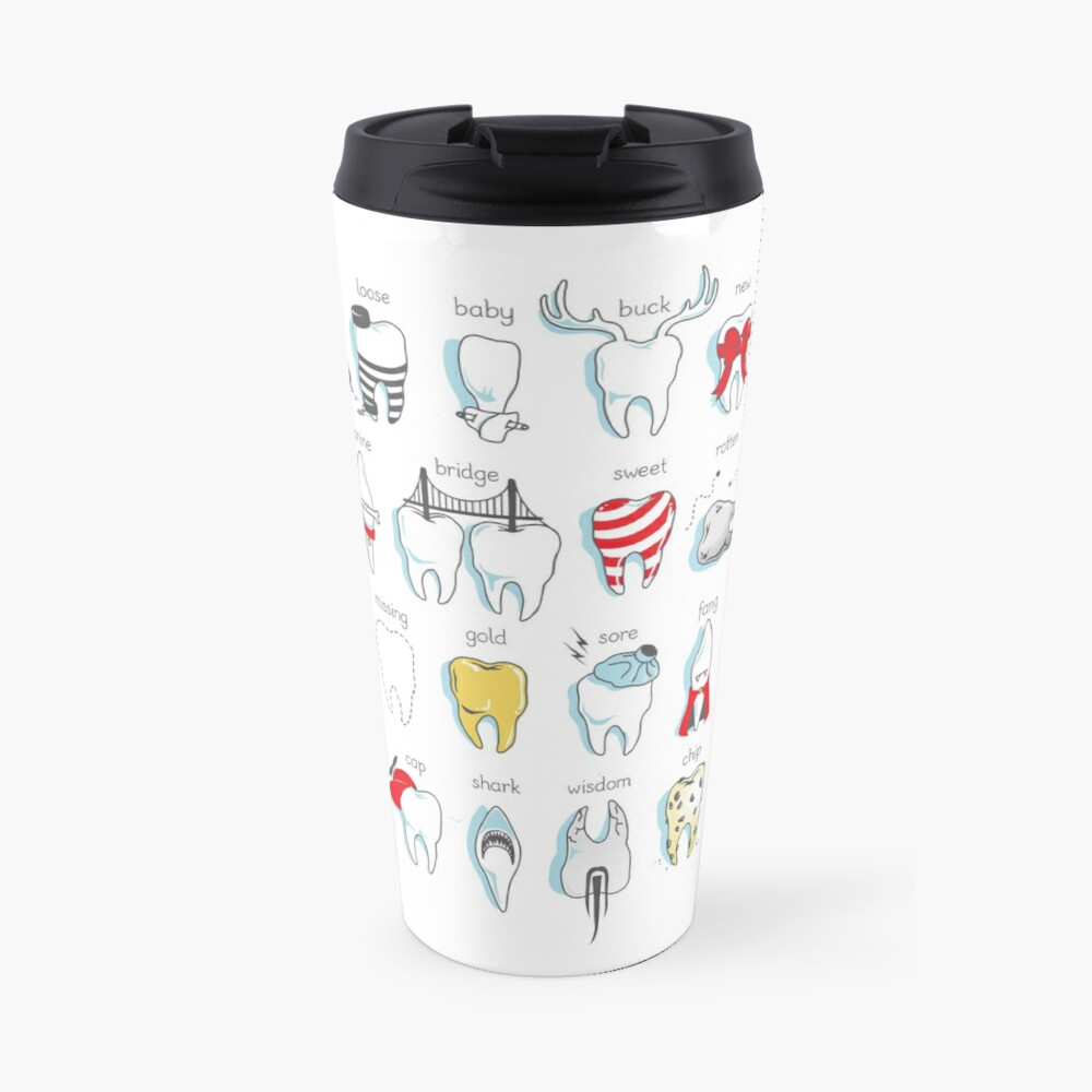 Dental Definitions Travel Coffee Mug