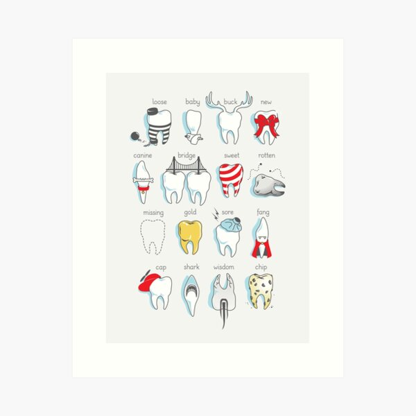 Item preview, Dental Definitions designed and sold by amandaflagg.