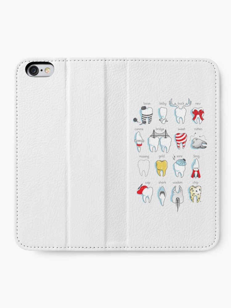 Alternate view of Dental Definitions iPhone Wallet