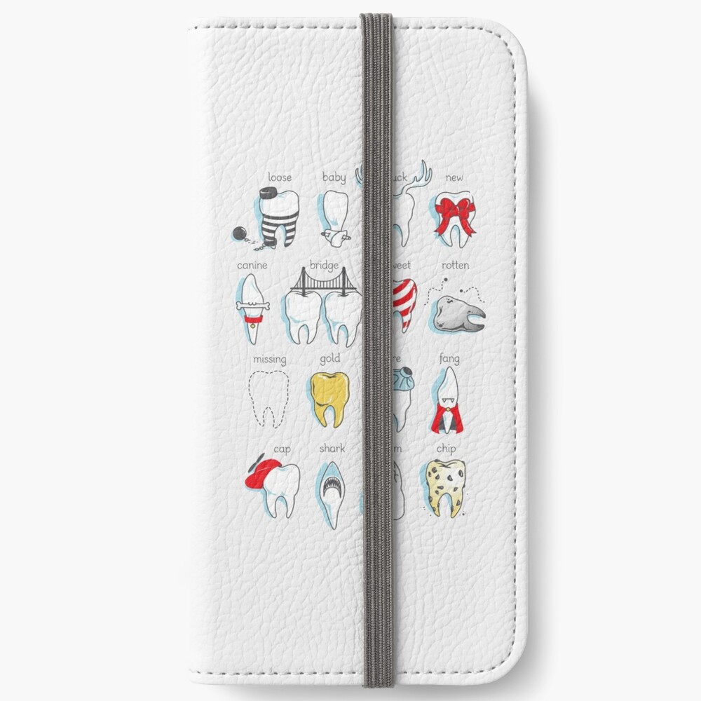 Dental Definitions iPhone Wallet