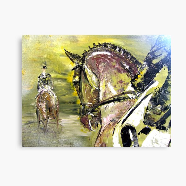Dressage Competition Canvas Print