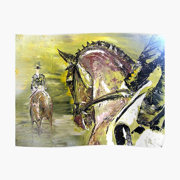 Dressage Competition Poster