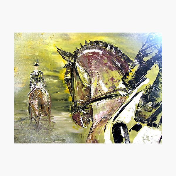 Dressage Competition Photographic Print