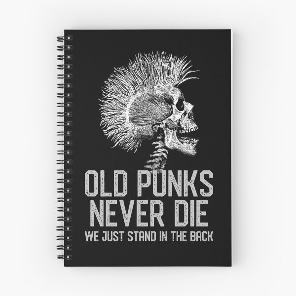 Item preview, Old Punks Never Die We Just Stand in the Back designed and sold by MyBeesTees.