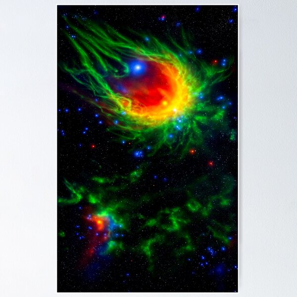 Item preview, Black Light Space Painting "SB-02" designed and sold by John Poppleton.