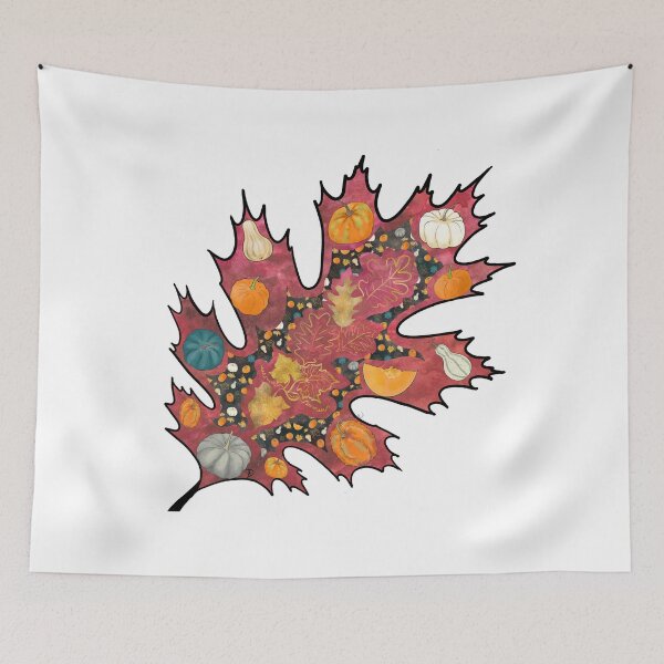 Item preview, Abstract Halloween Leaf - simple design designed and sold by Andreea Dumez.