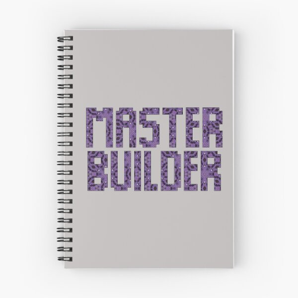 Item preview, Master Builder en patrón morado designed and sold by SciFaerie.