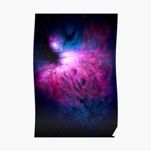 Black Light Space Painting "SB-03" Poster