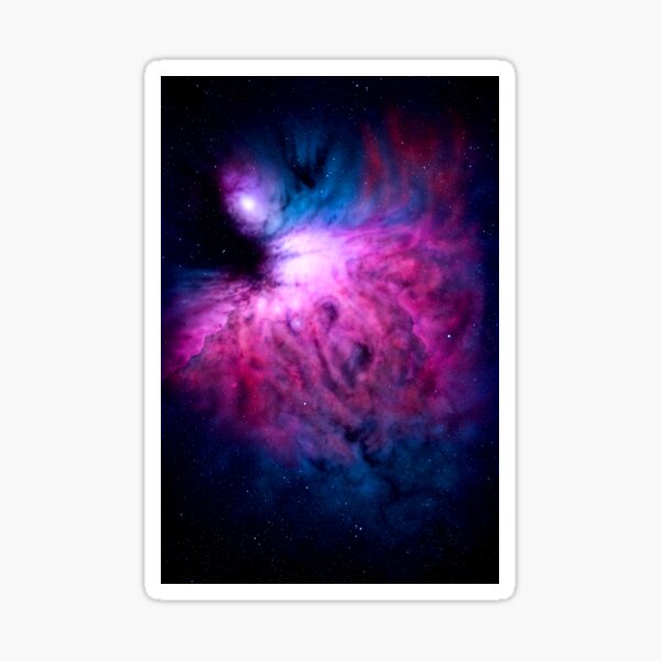 Black Light Space Painting "SB-03" Sticker