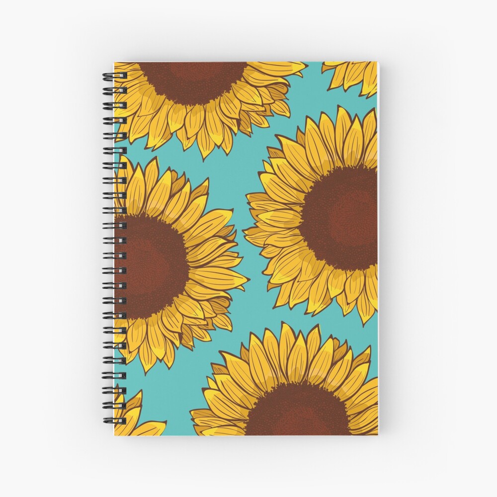 Sunflower Spiral Notebook