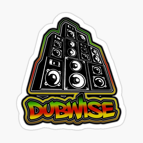 Aperçu de l'œuvre Pile de haut-parleurs Dubwise (rasta) créée et vendue par Klaus Bremner (Autotelic Art).