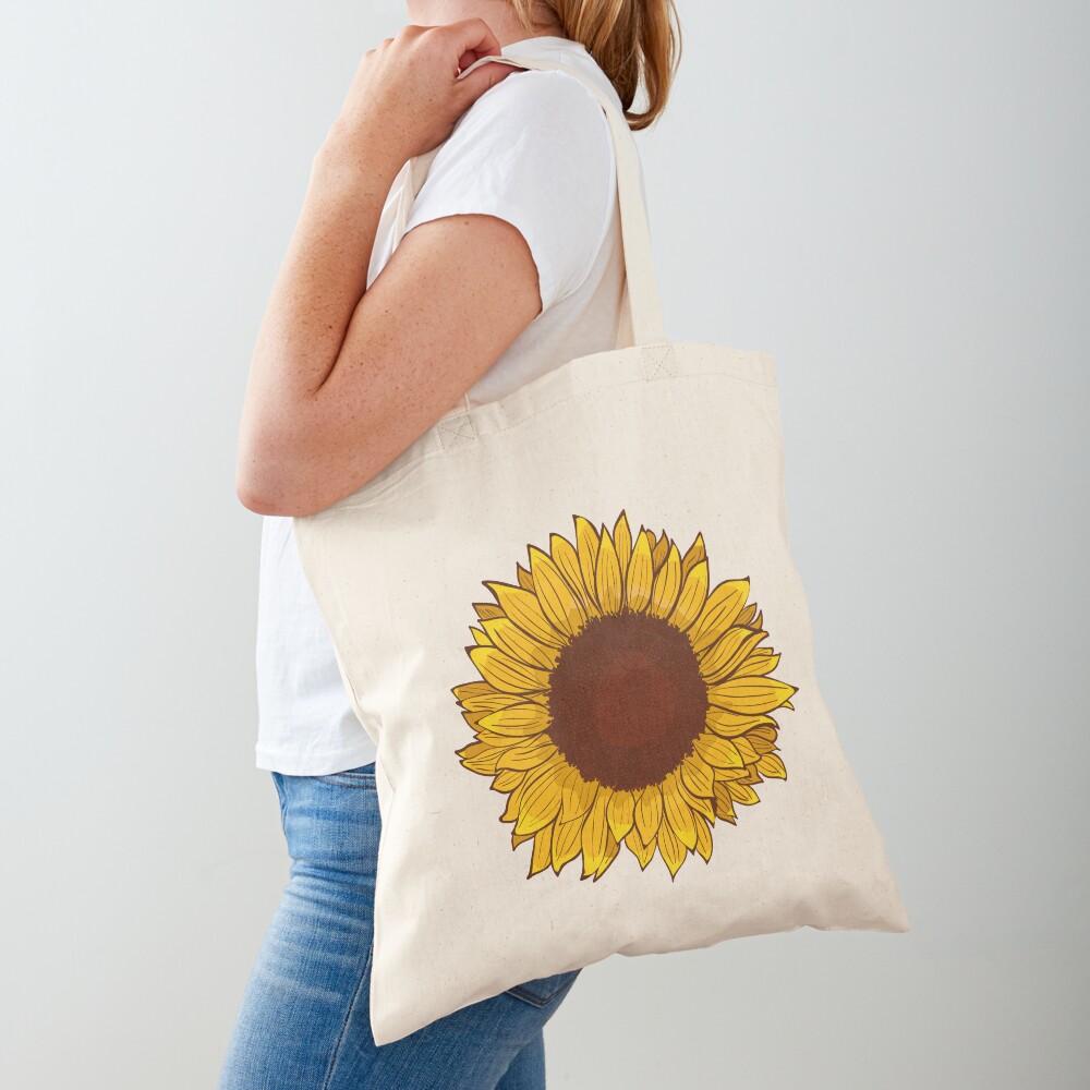 Girasol Bolsa de tela