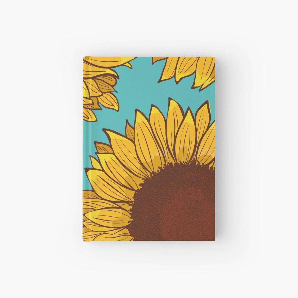 Sunflower Hardcover Journal