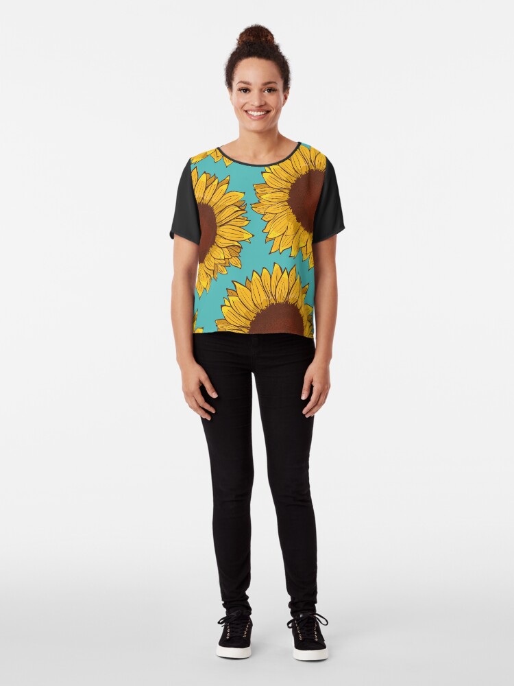 Alternate view of Sunflower Chiffon Top