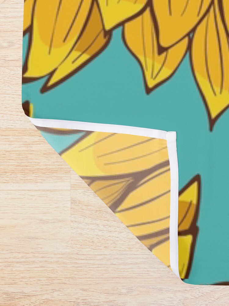 Alternate view of Sunflower Shower Curtain