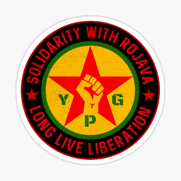 Item preview, Long Live Rojava designed and sold by Anarcha-Maenad.