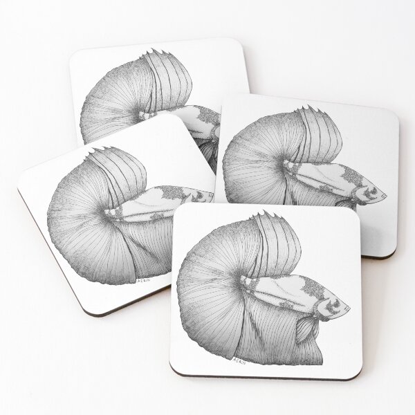 Item preview, Lester the Betta designed and sold by aerin-theartist.