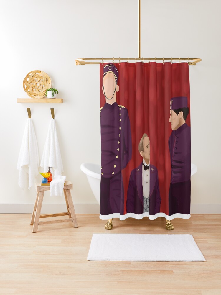 Grand Budapest Hotel CANVAS Framed Glossy with Metal Hanger Various Sizes