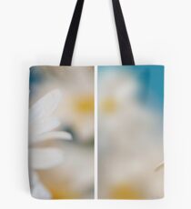 Delicate Denim Daisy Diptytch Tote Bag