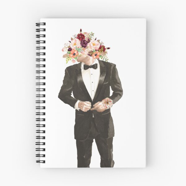 Item preview, Suit and Flowers designed and sold by nerdlkr.