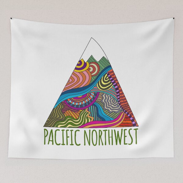 Item preview, Whimsical Pacific Northwest designed and sold by happysquatch.
