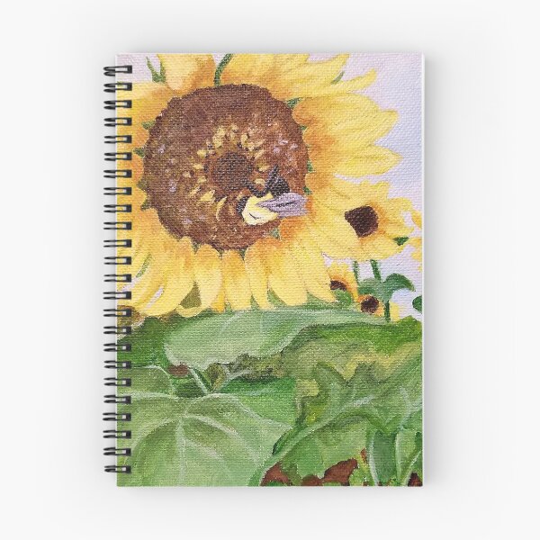 Item preview, Sunflower's Fan designed and sold by Donna Werling Art.