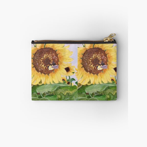 Item preview, Sunflower's Fan designed and sold by Donna Werling Art.