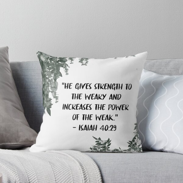 Item preview, Isaiah 40:29 designed and sold by MadMain.