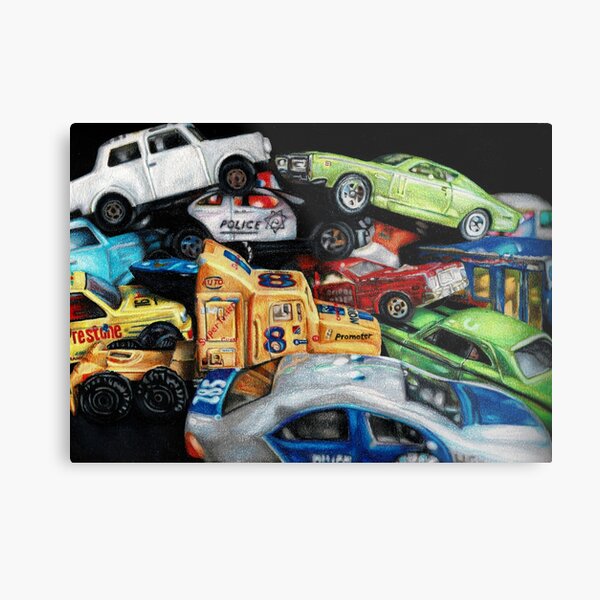 Pile up Metal Print