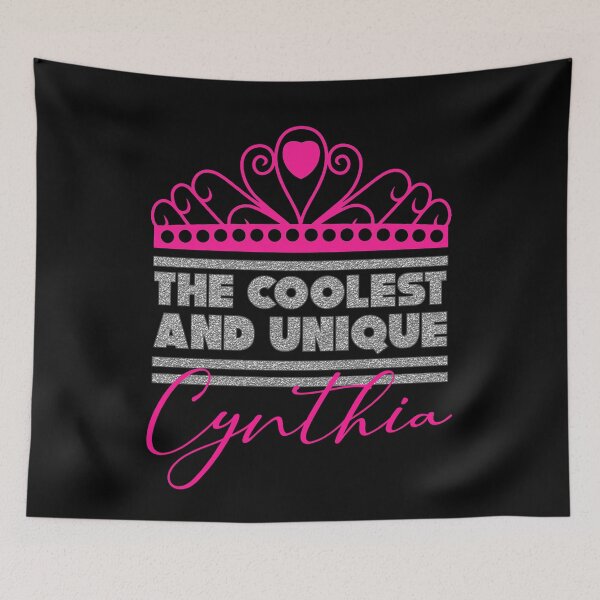 Item preview, Cynthia girl kids woman name sweet designed and sold by Thestarrysky.