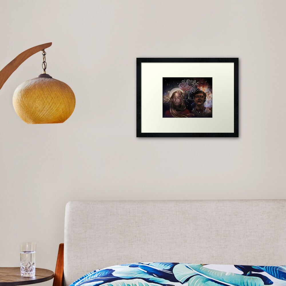The OA Homer & Prairie Framed Art Print