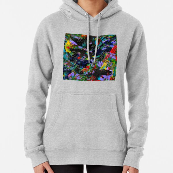 Dark & Bright Design Pullover Hoodie