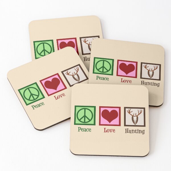 Item preview, Peace Love Hunting designed and sold by Epic Love Designs.