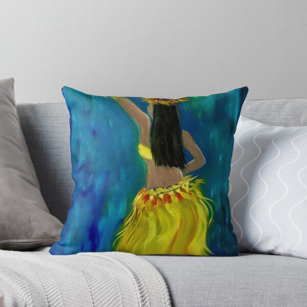 Item preview, Hula Dance Yellow designed and sold by jennyleeandjim.