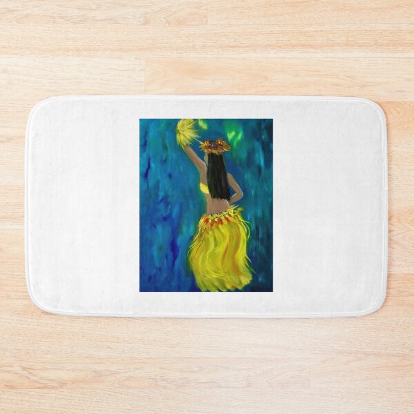 Item preview, Hula Dance Yellow designed and sold by jennyleeandjim.