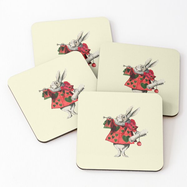 Item preview, White Rabbit Christmas Alice in Wonderland designed and sold by 4Craig.