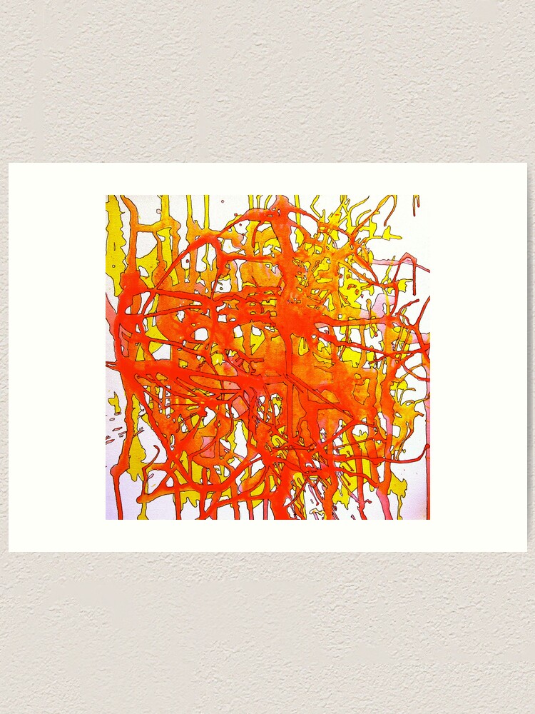Alternate view of Bad Hair Day Art Print