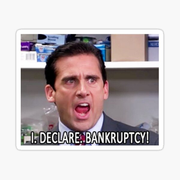I Declare Bankruptcy Michael Scott The Office