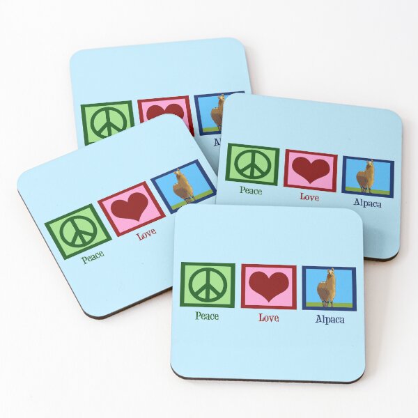 Item preview, Peace Love Alpacas designed and sold by Epic Love Designs.